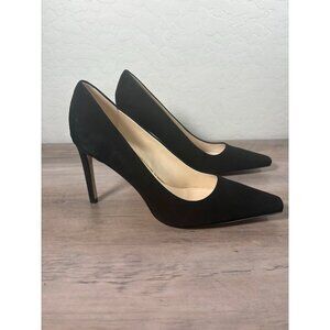 Nine West Tatiana Pointy Toe 4" Leather Heel Pump